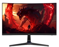 Acer Nitro ED240Q - Monitor Gaming Curvo, 23.6", Full HD, 0VA, 10Hz, 1ms VRB, AMD FreeSync, HDMI, VGA, VESA, Negro