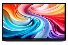 Acer PM161Q J - Portable Monitor, 15.6", Full HD, IPS, 60Hz, HDR10, Adaptive Sync, USB-C, Built-in Speakers, Black
