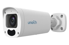 Uniarch UN-IPC-B312-APKZ - 2MP Full HD 1080p IP Bullet Security Camera, 2.8-12mm Motorized Varifocal Lens, 50m IR, Built-in Microphone, IP67
