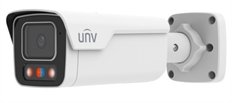 Uniview UN-IPC2B14SS-ADF28KMC-I1 - 4MP Bullet IP Security Camera, 2.8mm Wide-Angle Lens 102, Dual-Light & 40m IR, Built-in Mic and Speaker, Tri-Guard, PoE, IP67