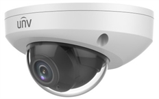 Uniview UN-IPC314SB-ADF28K-I0 - 4MP Dome IP Security Camera, 2.8mm Wide-Angle Lens 111, LightHunter, 30m IR, Built-in Microphone, PoE, IP67, IK10