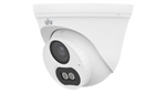 Uniview IPC3612LB-AF28K-DL2 - 2MP Fixed Dual-Light Turret Network Camera, 2.8mm Lens, Built-in Microphone, 30m IR and Warm Light, PoE, IP67