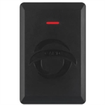 UNV UN-OEC-R1H-M - MIFARE IC Card Reader, Wiegand, Indoor/Outdoor, IP65, Black