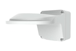Uniview UN-TR-JB07/WM03-F-IN-V2 - Wall Mounting Assembling Bracket for 3" Fixed Dome Camera, Back Hole, Aluminum Alloy