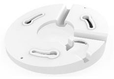 Uniview UN-TR-UM06-E-IN - Slant Mounting Bracket for Fixed Dome Camera, Indoor Installation, Plastic, 1.5 kg Load Capacity