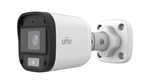 Uniview UAC-B112-AF28-W - 2MP ColorHunter Fixed Bullet Analog Camera, 2.8mm Lens, 20m White Light, Built-in Microphone, IP67