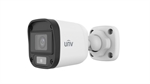 Uniview UAC-B112-F28-W-X - 2MP ColorHunter Fixed Bullet Analog Camera, 2.8mm Lens, 20m White Light, IP67
