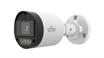 Uniview UAC-B122-AF28M-W - Cámara Bullet Analógica 2MP, ColorHunter, Lente 2.8mm, Micrófono Integrado, Luz Blanca 40m, IP67