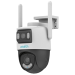Uniarch Uho-P2S-M55F34 - 5MP Outdoor Dual-Lens PT Wi-Fi Security Camera, Dual Light, Two-Way Audio, IP66