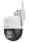 Uniarch Uho-P3C-M5F4 - Cámara de Seguridad IP Wi-Fi PT para Exterior, 5MP, Lente Fijo 4mm, ColorHunter, Luz Cálida 30m, Audio Bidireccional, IP66
