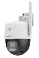 Uniarch Uho-P3C-M5F4 - 5MP Outdoor PT Wi-Fi IP Security Camera, Fixed 4mm Lens, ColorHunter, 30m Warm Light, Two-Way Audio, IP66