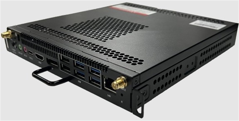 Uniview HB-7099-MW i5 Processor Pluggable PC Module - left side view