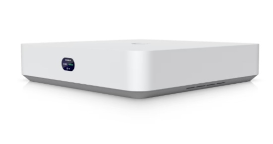 UNVR-Instant Desktop Network Video Recorder with 6-Port PoE Switch-Lateral View
