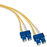 Leviton UPDSC-S01 - Cable de Fibra Óptica, OS2, SC-SC, 1m, Monomodo, Dúplex, OFNR, UPC