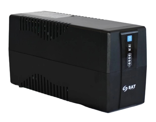 UR750-Plus Black-UPS Interactiva 750VA-Vista Lateral
