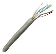 Leviton UTP6M-MSB - Cable UTP CAT 6, 305m, 23AWG, CM, Gris, Caja Pull Box