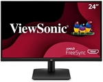 ViewSonic VA2433-H - Monitor, 24", FHD 1920 x 1080p, MVA LED, 16:9, Tiempo de Refresco 75Hz, HDMI, VGA, Negro