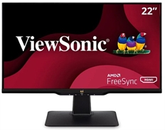 ViewSonic VA2233-H - Monitor, 22", FHD 1920 x 1080p, MVA LED, 16:9, 60Hz Tasa de Refresco, VGA, HDMI, Negro