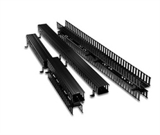  Leviton 4980L-VFO  - Vertical Cable Management, VERSI-DUCT, 80", 5 x 4", Front Only