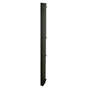 VF-07-100 Negro-Organizador de Cable Vertical de Conducto con Dedos de Doble Cara 1.83m-Vista Frontal