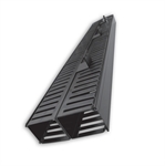 Quest Manufacturing  - Organizador de Cables de Conducto con Dedos para Gabinete de Piso, Altura 1.83m, Capacidad 100 Cables, Cubierta de PVC Removible