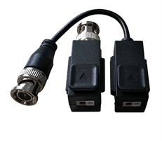 Hikvision DS-1H18S/E(C) - Video Adapter, CAT 5E/6, Black