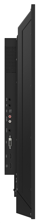 Viewsonic CDE4320 43" Monitor LED IPS HDMI DVI-D Lado Izquierdo