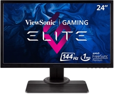 Viewsonic XG240R  ELITE - Monitor Gaming, 24", FHD 1920 x 1080p, TN LED, 16:9, Tiempo de Refresco 144Hz, HDMI, DisplayPort, Negro