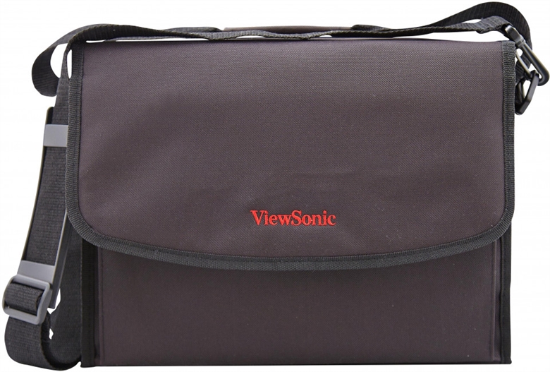 ViewSonic - Projector Carrying Case - Matte Black Hairline - Front - View