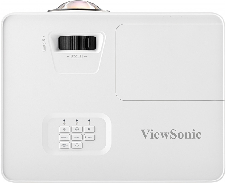 Viewsonic PS502W - Projector top view