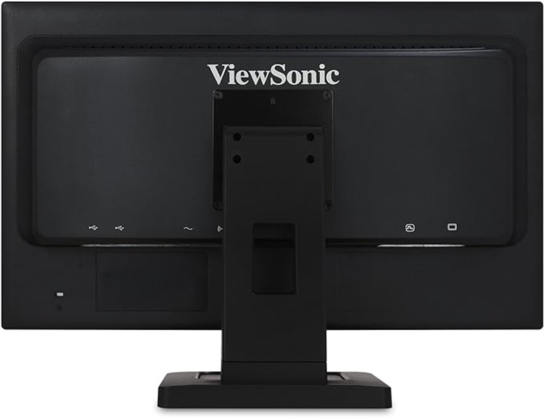Viewsonic TD2210 monitor touch screen vista trasera
