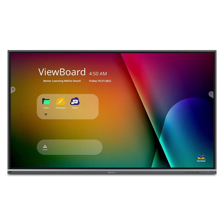ViewSonic ViewBoard IFP8650 Vista Frontal
