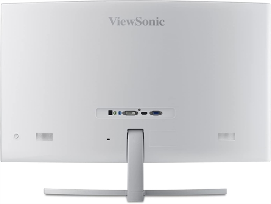 Viewsonic VX3216-SCMH-W Back Side View
