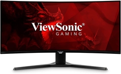 Viewsonic VX3418-2KPC - Monitor Curvo Gaming, 34", 1500R, WQHD 3440 x 1440p, MVA LED, 21:9, Tiempo de Refresco 144Hz, Negro Viewsonic VX3418-2KPC - Monitor Curvo Gaming, 34", 1500R, WQHD 3440 x 1440p, MVA LED, 21:9, Tiempo de Refresco 144Hz, Negro