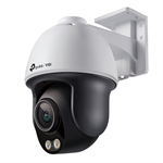 TP-Link VIGI C540S(4mm) - 4MP PT Network Camera, 24/7 Full-Color Night Vision, Auto Tracking, People and Vehicle Detection, IP66
