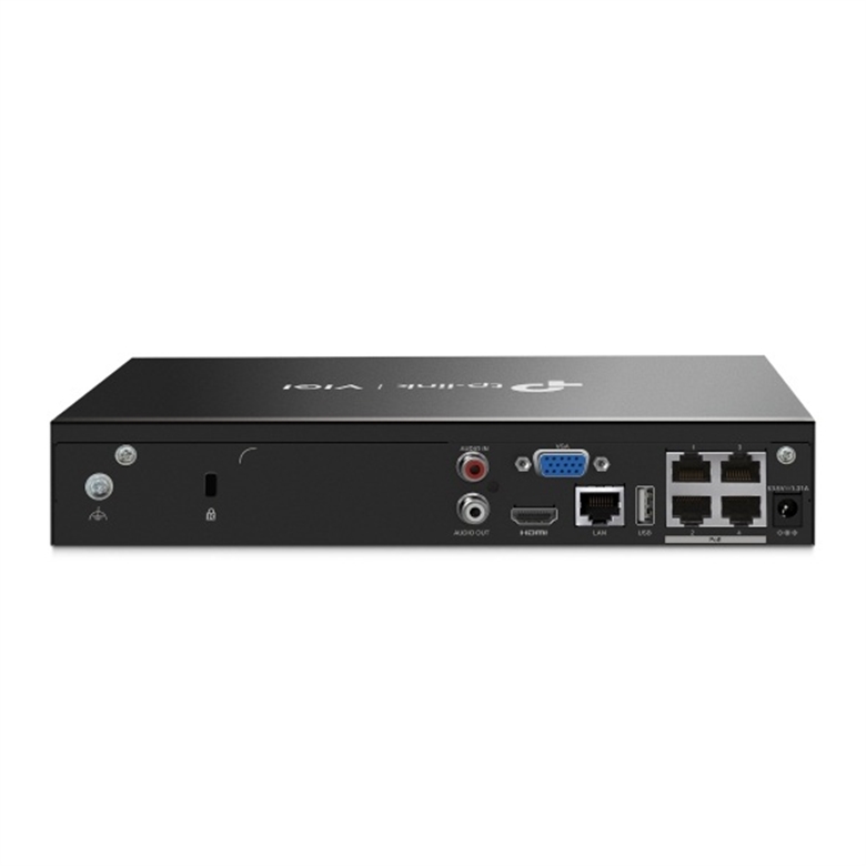 VIGI NVR1004H-4P - Back view