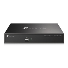 TP-Link VIGI  - Network Video Recorder NVR, 8 IP Channels, 80 Mbps Bandwidth, Full HD HDMI/VGA, H.265+, Up to 10TB Storage