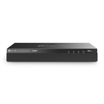 TP-Link VIGI - Grabador de Video en Red NVR, 16 Canales IP, 16 Puertos PoE+, HDMI 4K, H.265+, Hasta 32TB de Almacenamiento