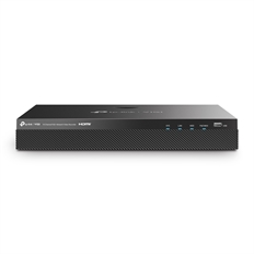 TP-Link VIGI - Grabador de Video en Red NVR, 16 Canales IP, 16 Puertos PoE+, HDMI 4K, H.265+, Hasta 32TB de Almacenamiento