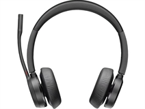 Poly Voyager 4320 - Headset, Estéreo, Supraaurales, Inalámbrico, Bluetooth, USB-A, 20Hz-20KHz, Negro