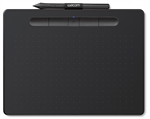 Wacom Intuos M - Tablet digital, 8.5 x 5.3", Lápiz Táctil, Negro