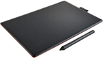 One by Wacom Medium - Digital Tablet, 13.3", Pen Touch, Black