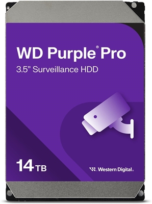 WD Purple Pro - Internal Hard Drive wd142purp front view