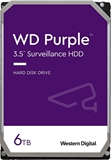 Western Digital Purple WD63PURZ - Internal Hard Drive, 6TB, 5700rpm, 3.5", 256MB Cache