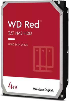 WD Red NAS Hard Drive WD40EFAX isometric view