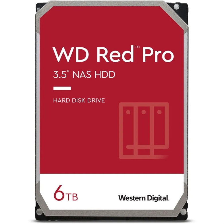 WD Red Pro - Internal Hard Drive WD6003FFBX front view