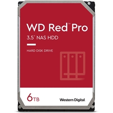 Western Digital Red Pro NAS WD6003FFBX - Internal Hard Drive, 6TB, 7200 rpm, 3.5", SATA