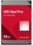 WD Red Pro WD142KFGX - Internal Hard Drive WD14 front view