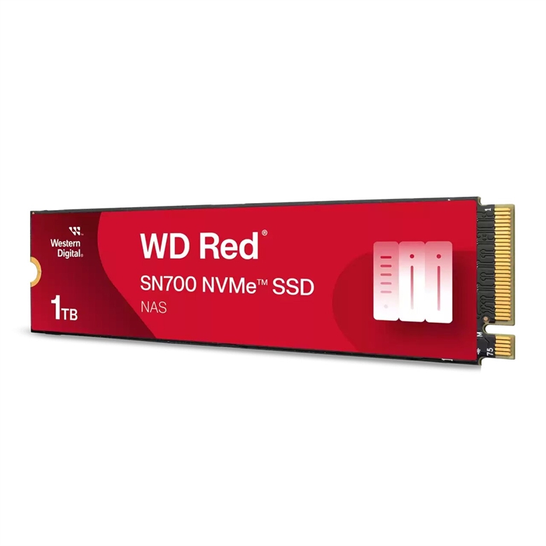 WD Red SN700 NVMe - Internal Hard Drive 1TB side view