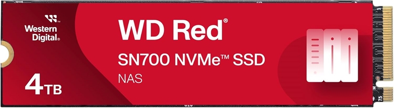 WD Red SN700 NVMe WDS400T1R0C-68BDK0 front view